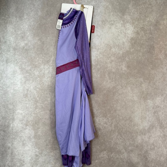 NWT Disney Wish Asha Costume Dress Up Size Medium 7/8 Disguise Purple - Picture 4 of 4